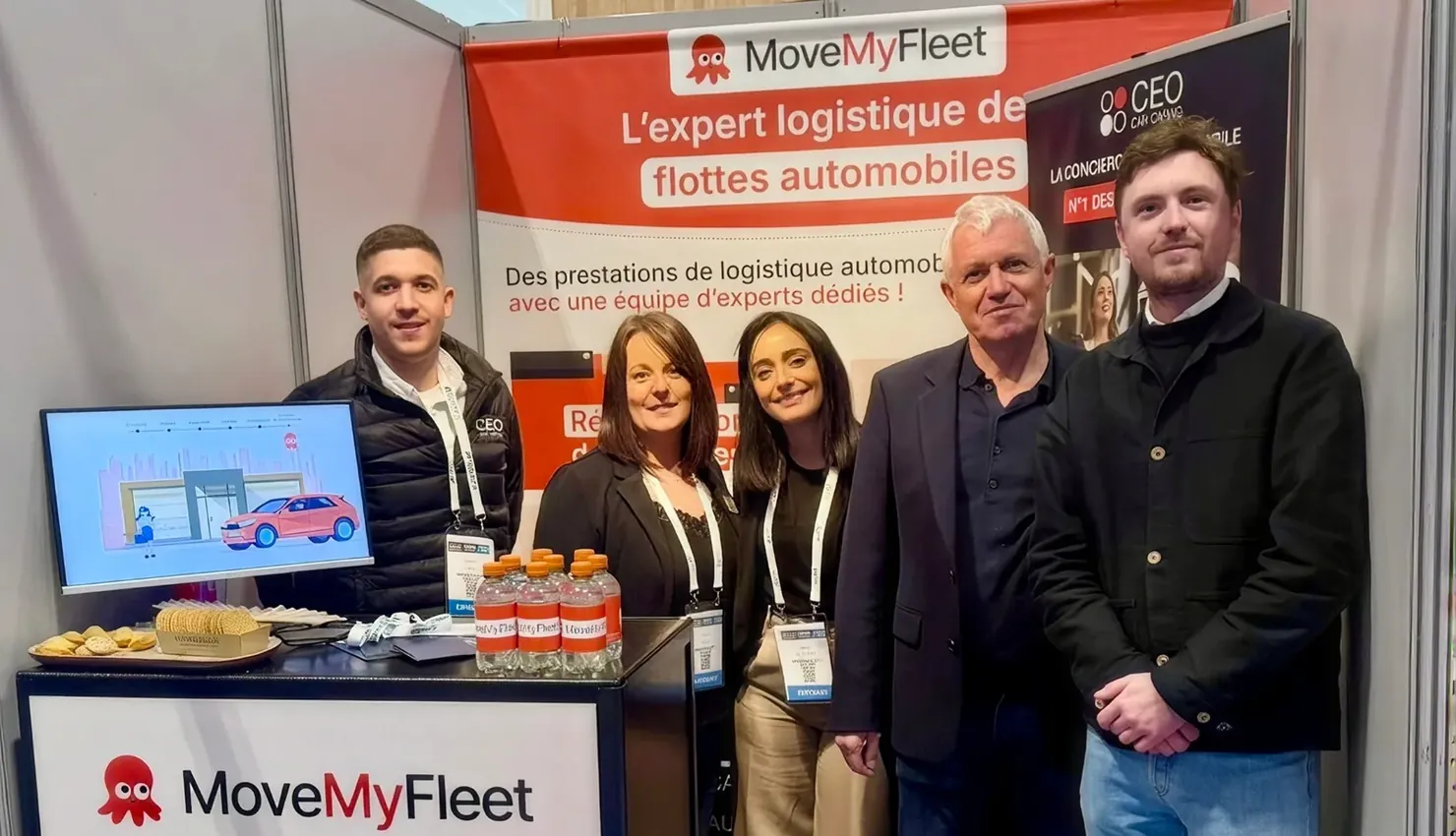 L’équipe CEO Car Caring aux Rencontres Flotauto Paris 2026, au Bourget